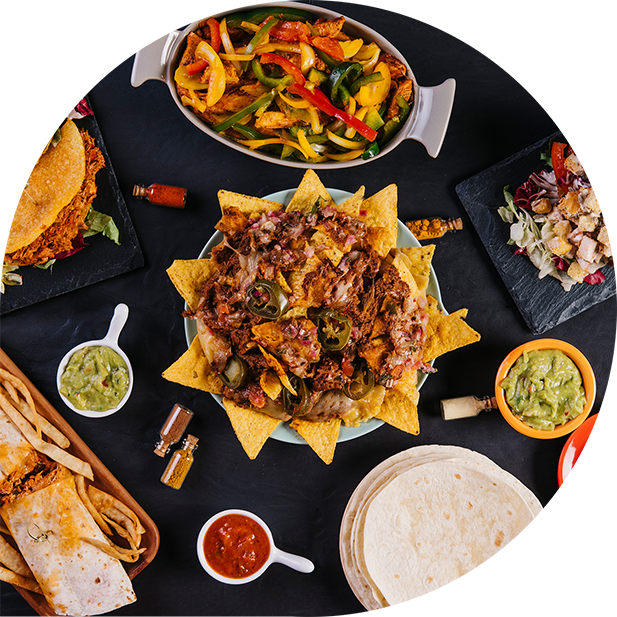 Mexican Dishes Cutout